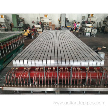 Frp grating machine for walkway platform grating producing